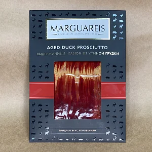 Выдержанный хамон из утиной грудки "Marguaries" 60г