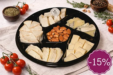 Сырная тарелка: белая-зрелая