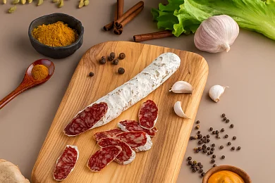 Колбаса с/в Карри ТМ Карнеззо, 100г